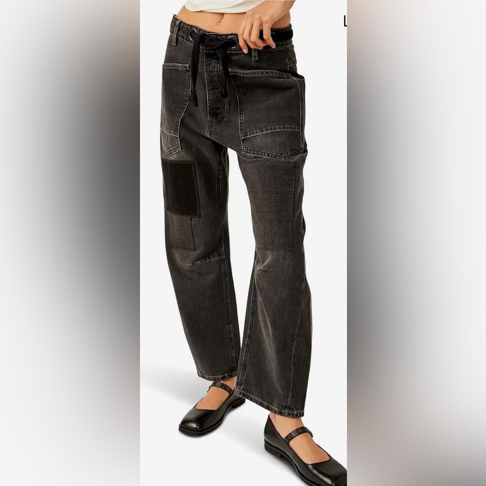Free People Moxie Low Slung Pull-On Barrel size 24